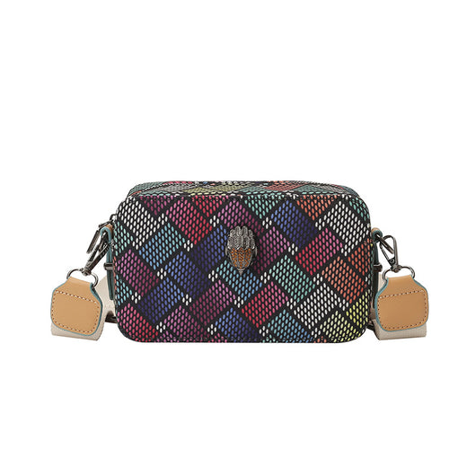 Bolsa para Cámara Elegante Multicolor con Diseño Águila y Correa Ancha - Image 5