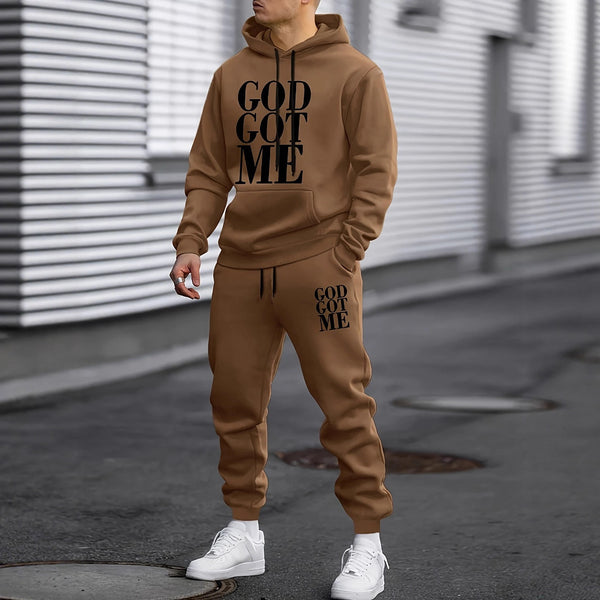 Conjunto Deportivo Hoodie y Pantalón para Hombre