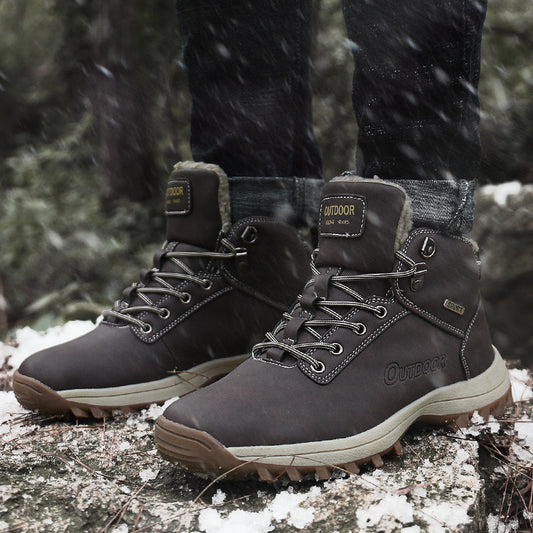 Botas de Nieve Impermeables Talla Grande - Calidez Total para Invierno - Image 2