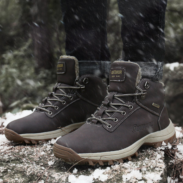 Botas de Nieve Impermeables Talla Grande - Calidez Total para Invierno