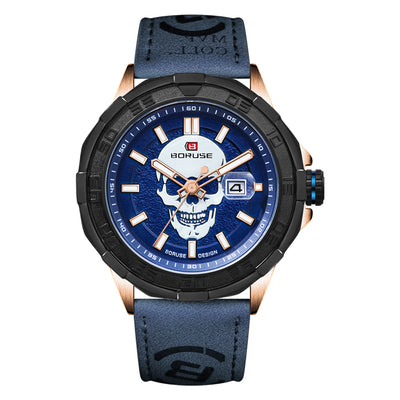 Reloj Deportivo Resistente al Agua con Calendario y Correa de Cuero - Image 5