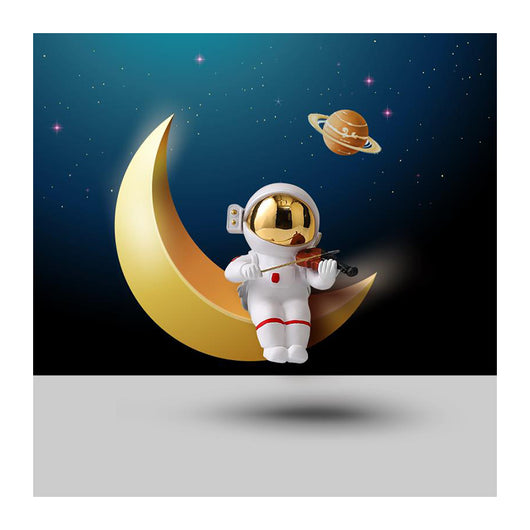 Cuadro Decorativo Astronauta Viajando por el Espacio - Image 4
