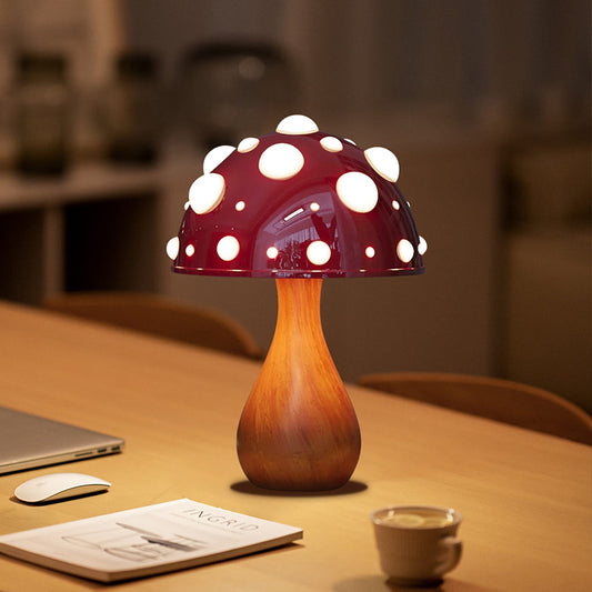 Lámpara de Mesa Seta con Atenuador para Dormitorio