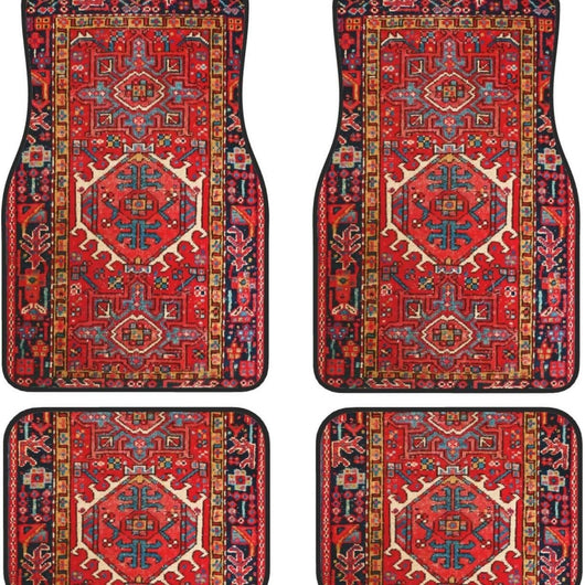 Juego de Tapetes para Auto Estilo Bohemio Retro - Image 14