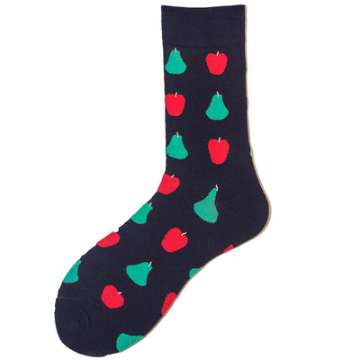Calcetines de Algodón Estampado Frutas para Hombre y Mujer - Image 27