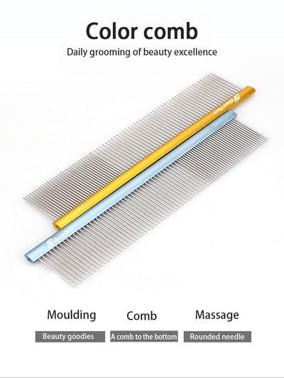 Peine Deslanador de Acero Inoxidable para Perros - Removedor de Pelo Profesional - Image 9