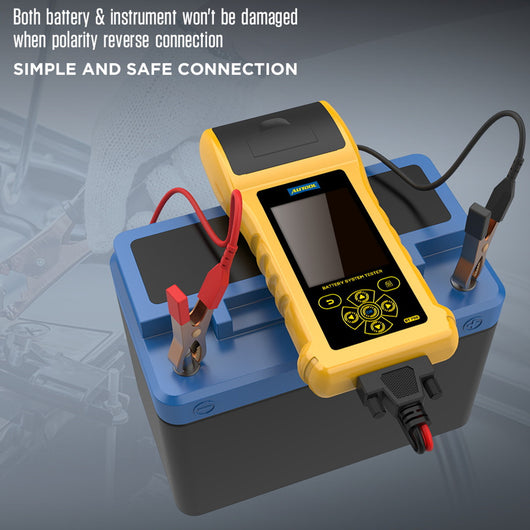 Probador de Baterías Automotrices 12V/24V Alta Precisión