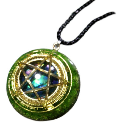 Collar Pentágrama de Cristal para Hombre y Mujer - Image 5