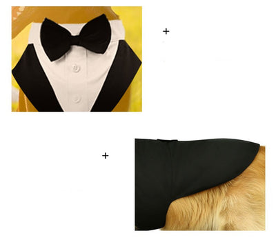 Traje Elegante con Pajarita para Perros - Image 13