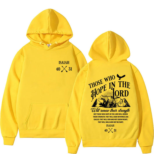 Sudaderas con Estampado de Letras Cristianas Jesús para Hombre y Mujer - Image 32