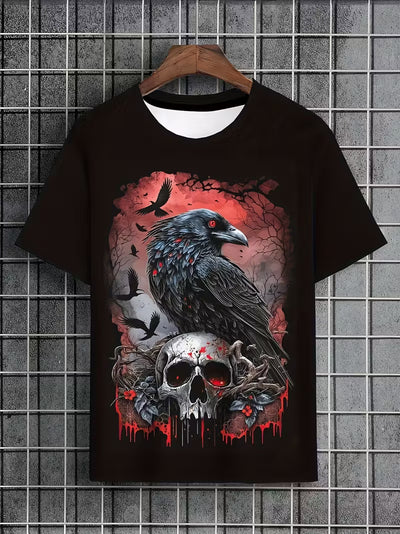 Playera Casual para Hombre con Estampado Digital 3D - Image 22