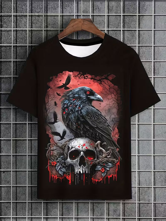 Playera Casual para Hombre con Estampado Digital 3D - Image 22