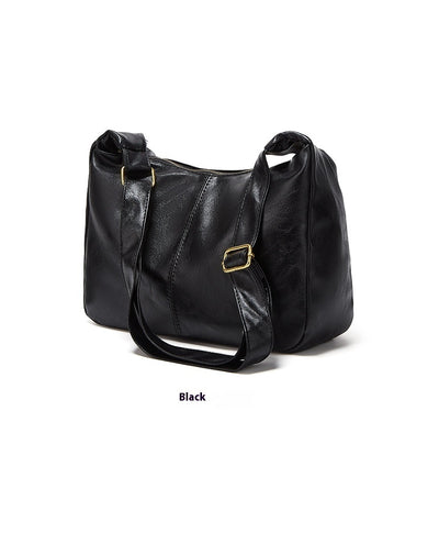 Bolso Tote Retro de Gran Capacidad en Colores Sólidos para Mujer - Image 7