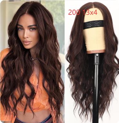 Peluca Ondulada con Encaje para Mujer - Estilo Versátil y Natural - Image 9