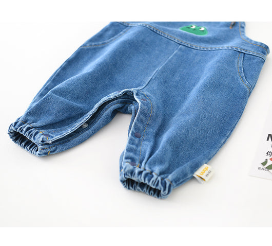 Pantalón Mochila Denim Casual para Niños - Image 9