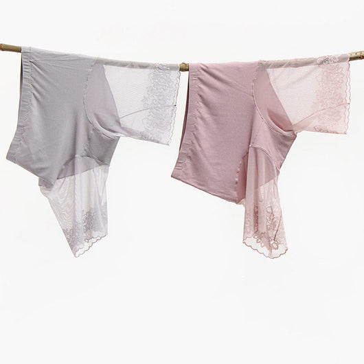 Shorts Leggings Mujer Cintura Alta Algodón Encaje Antitranspiración Verano - Image 10