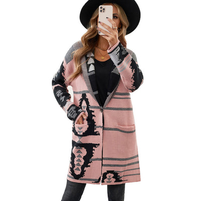 Cardigan de Cashmere con Botones Estampados para Mujer - Image 11