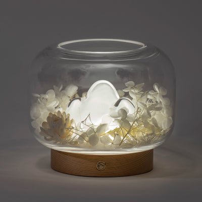 Lámpara Aromática de Cristal Four Seasons - Luz Nocturna Decorativa de Montaña - Image 9