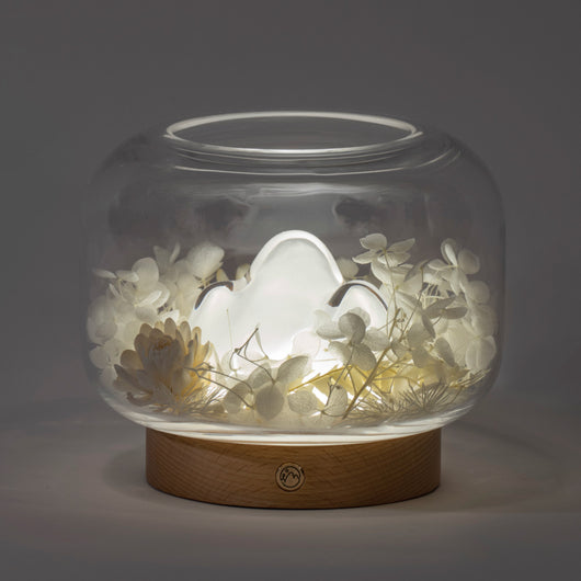 Lámpara Aromática de Cristal Four Seasons - Luz Nocturna Decorativa de Montaña - Image 9