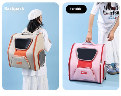 Bolsa Transportadora Panorámica para Gatos - Gran Capacidad - Image 20