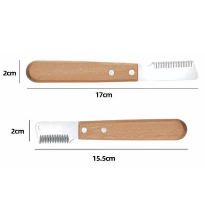 Kit Profesional de Aseo para Perros: Peine Deslanador y Máquina Cortapelo para Terrier - Image 7