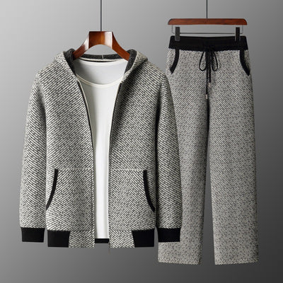 Cardigan Hoodie Casual para Hombre - Conjunto Versátil - Image 6