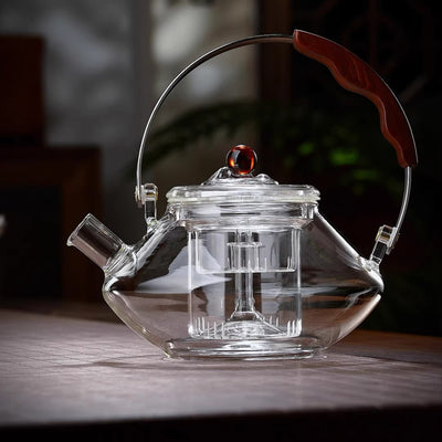 Tetera de Vidrio Borosilicato Resistente al Calor - Image 15