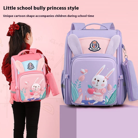 Mochila Escolar Infantil 3D con Diseños Animados Ultraligera