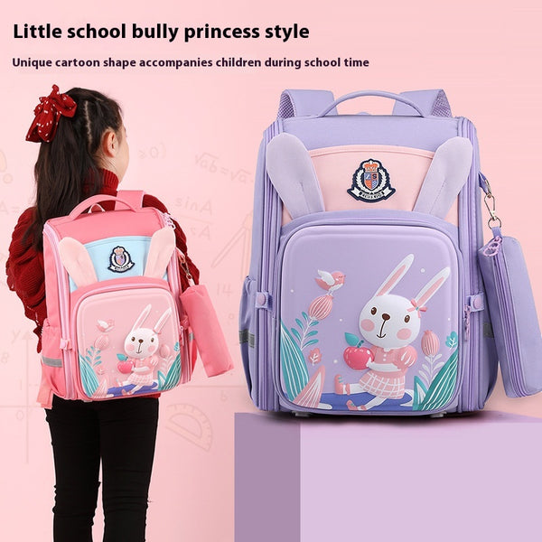 Mochila Escolar Infantil 3D con Diseños Animados Ultraligera
