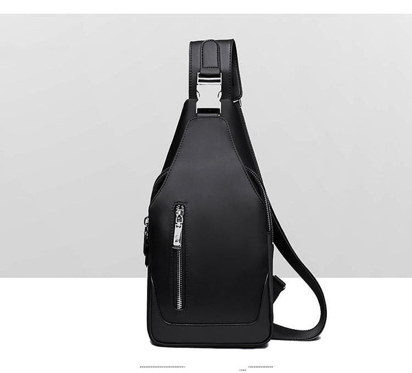 Bolso Mensajero Oxford para Hombre con Bolsillo Frontal