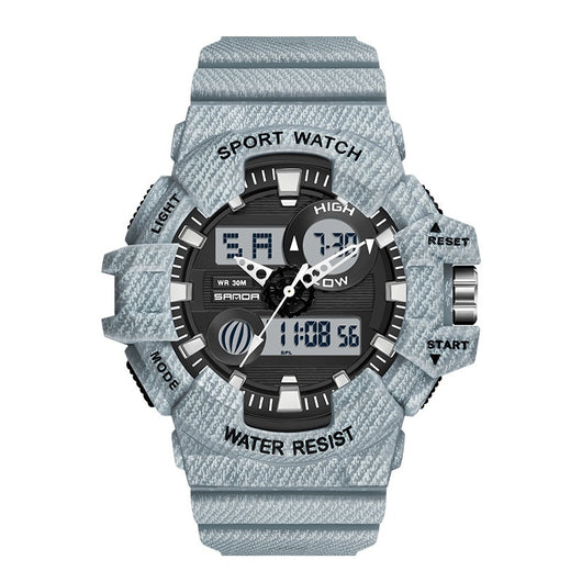 Reloj Deportivo Digital Dual Display Pantalla Grande Luminoso Resistente al Agua Unisex - Image 25