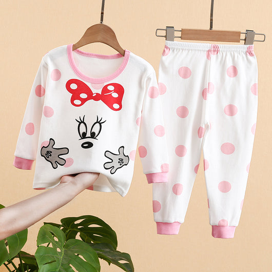 Pijama Infantil Estampado CUHK - Conjunto Cómodo para el Hogar - Image 31