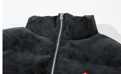 Chaqueta Acolchada de Algodón con Letras Bordadas - Image 13
