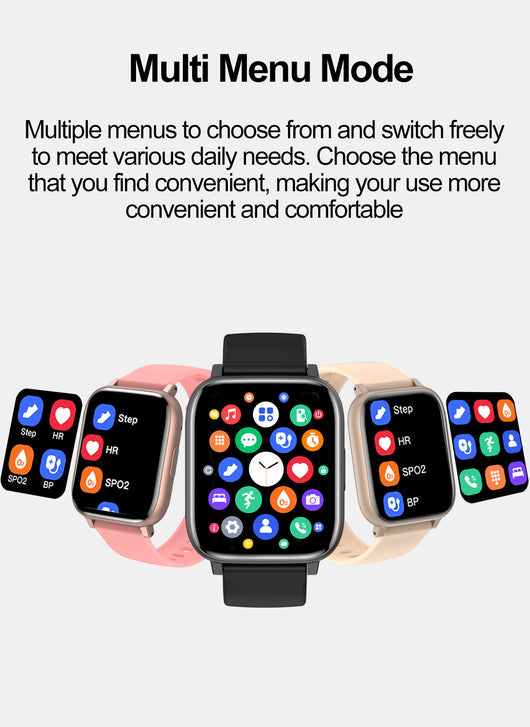 Reloj Inteligente H9 Plus con Monitoreo de Salud y Llamadas Bluetooth - Image 17