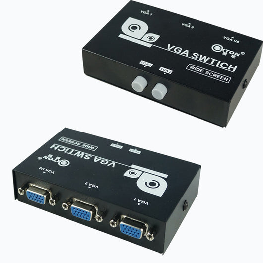 Conmutador VGA 2 en 1 para Compartir Pantalla entre Computadoras - Image 3