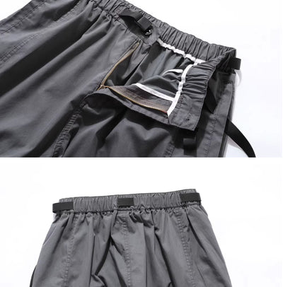 Overol Holgado para Hombre con Múltiples Bolsillos y Cinturón - Image 6