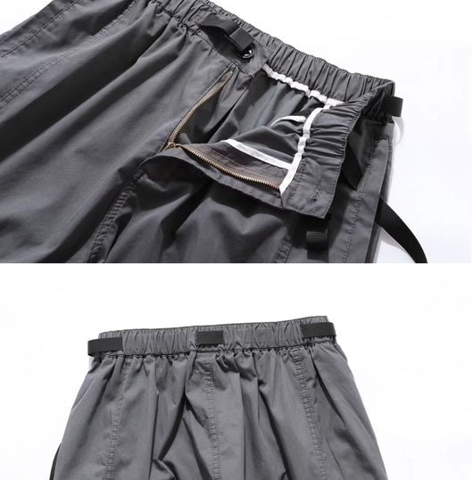 Overol Holgado para Hombre con Múltiples Bolsillos y Cinturón - Image 6
