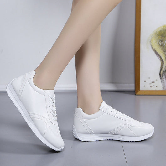 Zapatillas Blancas Plataforma para Estudiantes - Versátiles y Cómodas - Image 14