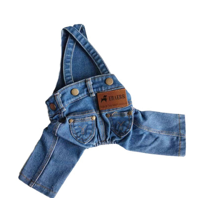 Pantalones Vaqueros con Tirantes para Perros - Ropa Ajustable Todo Uso - Image 5