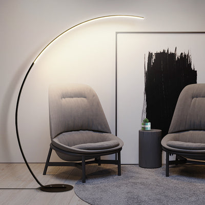 Lámpara de Piso Minimalista Moderna - Negro y Blanco - Image 10