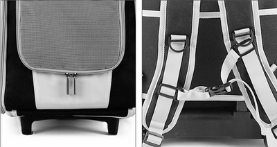 Mochila Transportadora Respirable para Mascotas con Ruedas - Image 11
