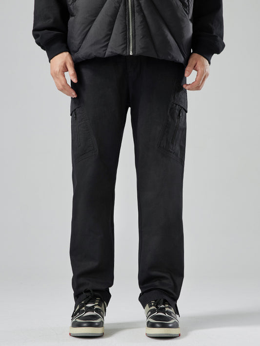 Pantalones Casuales de Corte Recto Versátiles para Hombre - Image 2