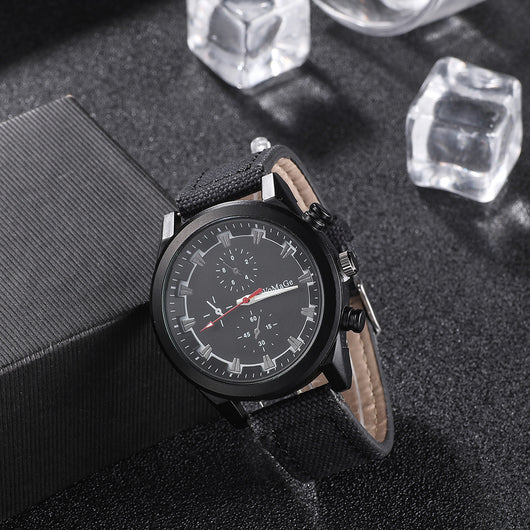 Set de 5 Relojes Casuales para Hombre - Cuarzo Versátil - Image 7