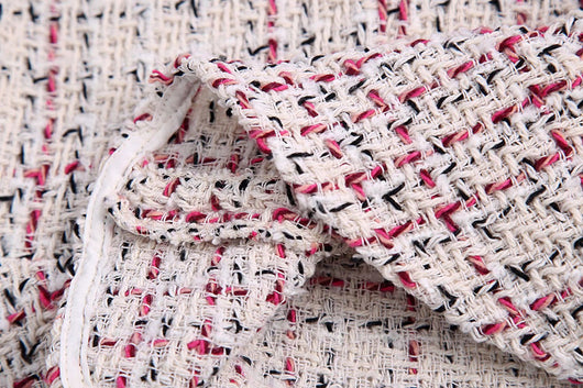 Vestido Patchwork Texturizado con Detalles Bordados para Mujer - Image 7