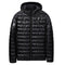 Chaqueta Acolchada Ligera con Capucha para Hombre - Abrigo Casual Cálido