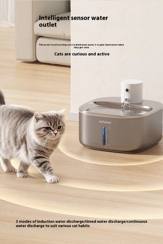 Dispensador Inteligente de Agua para Mascotas 32L con Carga Inalámbrica - Image 12