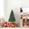 Árbol de Navidad con Efecto Nieve Simulada - Decoración de Vidriera PVC