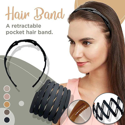 Peineta Telescópica Plegable con Dientes Antideslizantes - Accesorio para Cabello