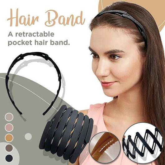 Peineta Telescópica Plegable con Dientes Antideslizantes - Accesorio para Cabello