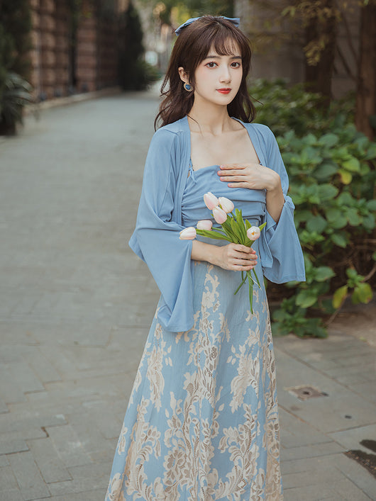 Vestido Romántico Retro Francés Seductor - Image 14